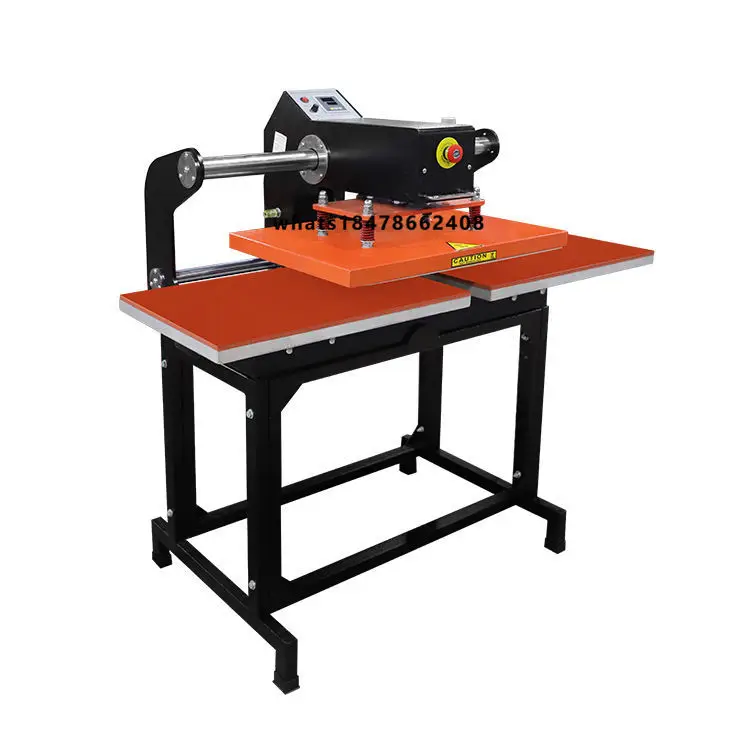 Hot Sale Heating Transfer Printing Vinyl Sticker Clothes Industrial Pneumatic Heat Press Sublimation Machine for T-shirts