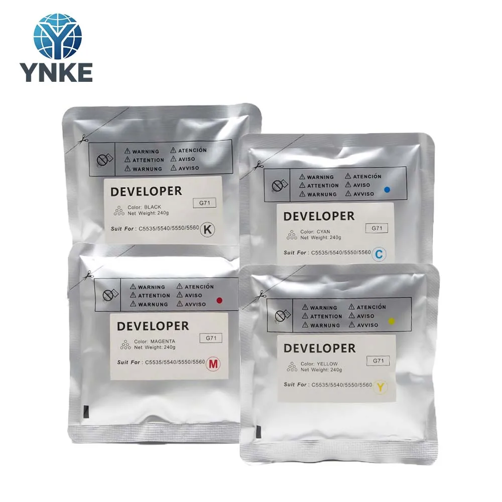 240g Developer For Canon IR C5535 C5540 C5550 C5560 OEM Quality GPR-55 C-EXV51 NPG71 Developer Powder Import Carrier 1Bag