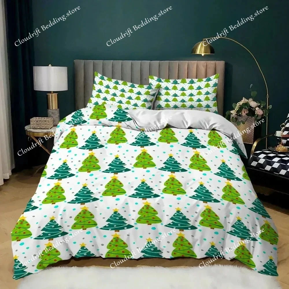 3D Print Hot Air Balloon King Queen Duvet Cover Alpine White Clouds Bedding Set Mountains Forests Fashion Polyester Quilt Cover