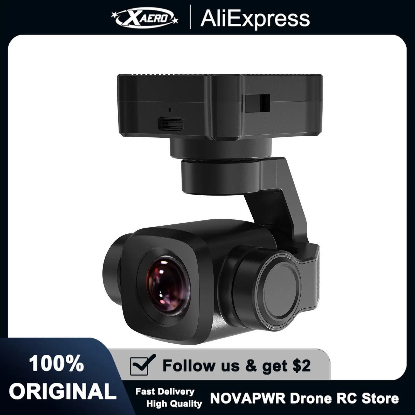 

SIYI A8 Mini 8MP 4K 6X Zoom Gimbal Camera for Drone Car Enabling Smart Tracking