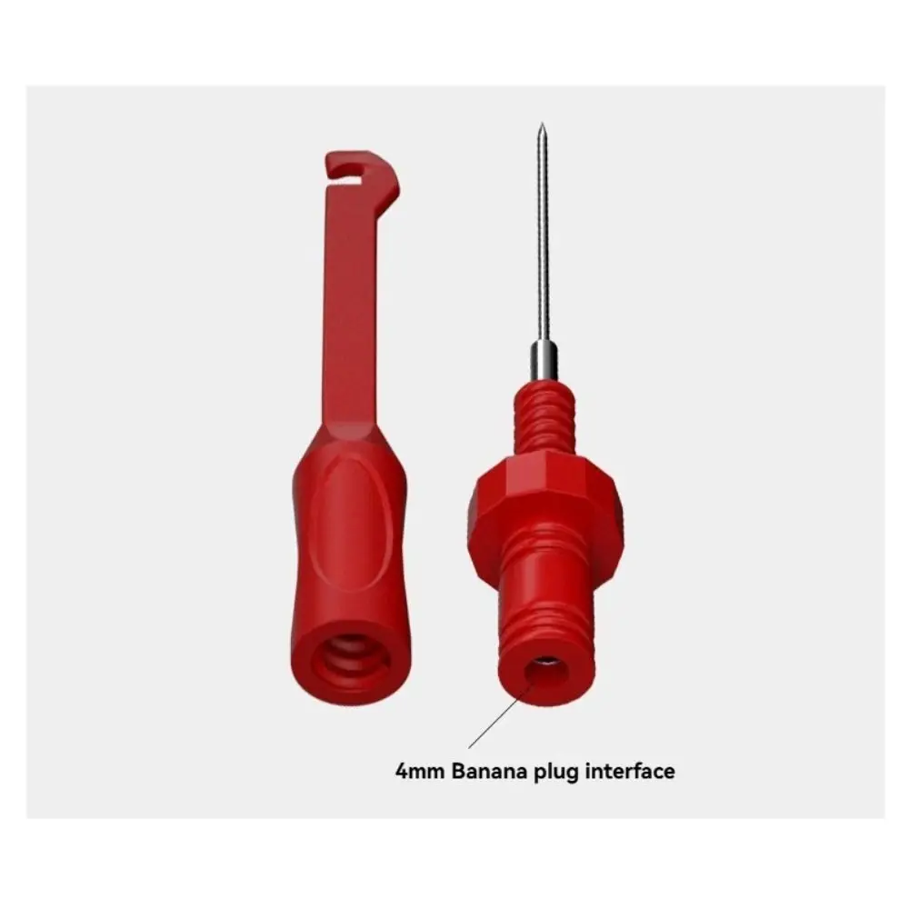 كشف دائرة السيارة مشبك اختبار السلامة أداة تشخيصية أداة السيارات العزل ثقب تحقيقات سلك ثقب التحقيق كليب كابل #6