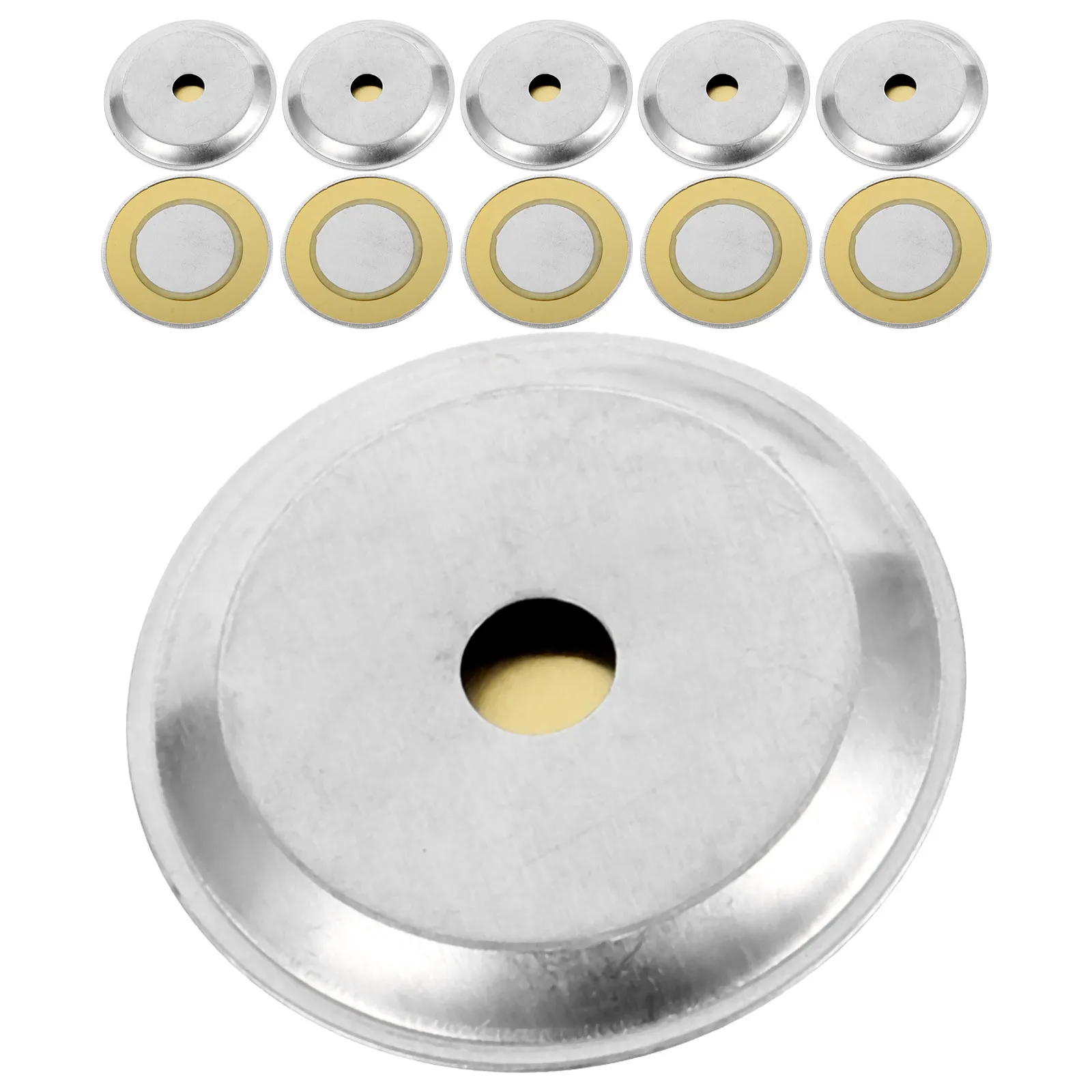 

150Pcs Piezo Buzzer Copper Made Sturdy Transducer Pickup Practical Guitar Accessory Long Lasting Copper Buzzer