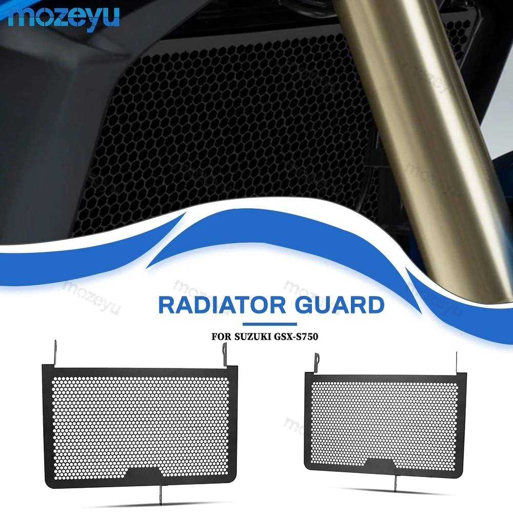 

Motorcycle Radiator Grille Guard Protector Cover For Suzuki GSR750 ABS GSR 750 Non-ABS 2010 - 2017 GSX-S750 2017-2024 2025 2026
