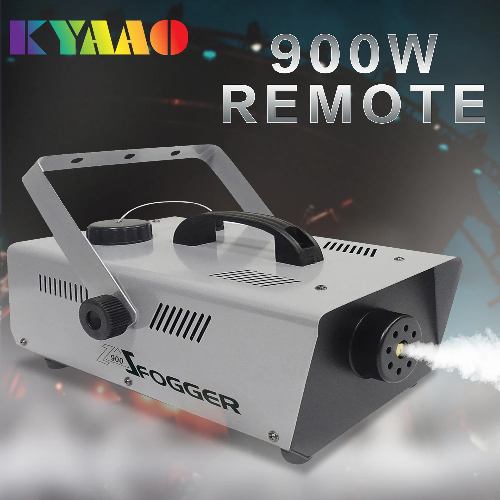 New Arrival 900W Remote Stage Fog Machine DJ Wedding Event Wireless Smoke Generator Device Nightclub Bar Disco Smoke Machine