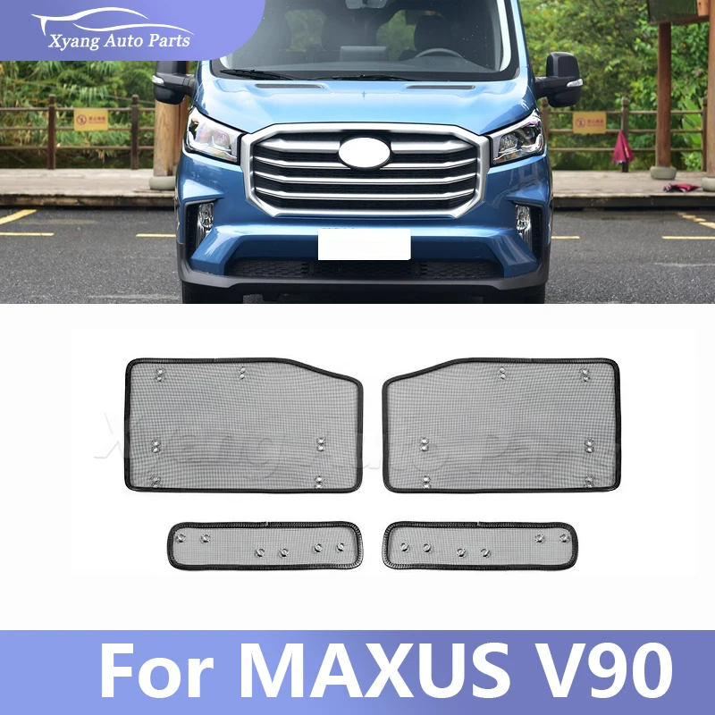 

For MAXUS V90 Car Front Grille Insect Proof Net Radiator Condenser Protective Cover Auto Accessories