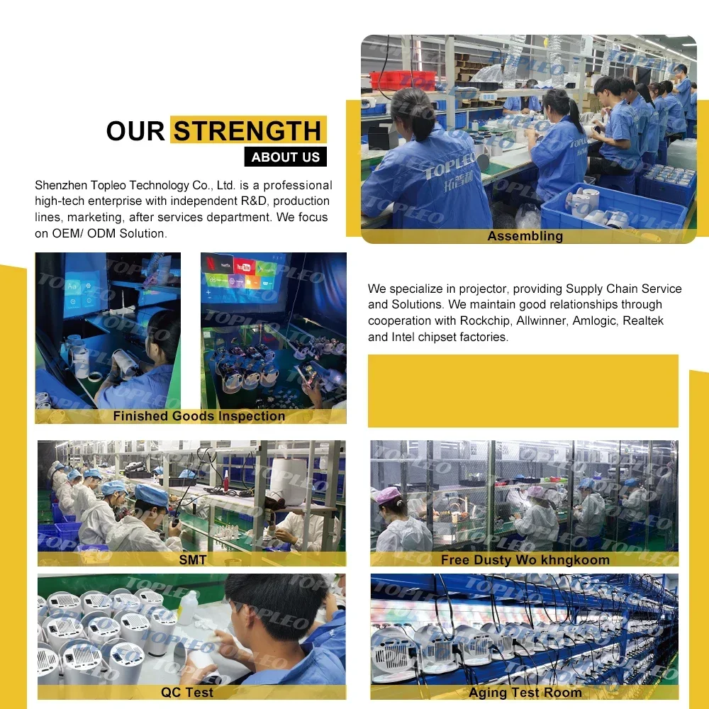 High Brightness Projector 1080p Bright Picture Clearly Visible Projector 4k High Definition