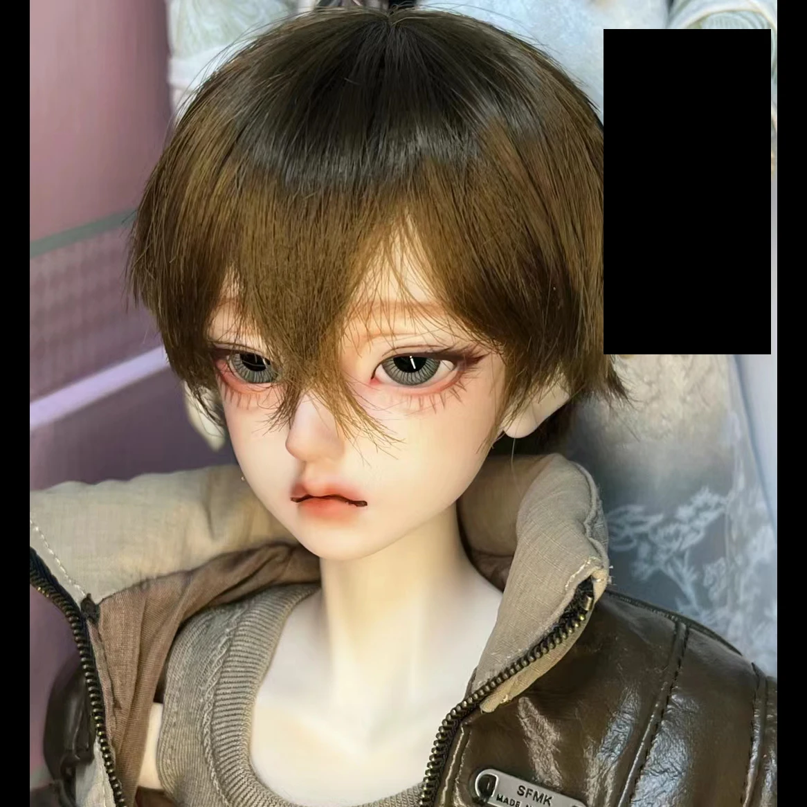 1/4 BJD Doll Head With Body No Face up Boy NudeDoll High Quality Ball Jointed Dolls Without Makeup BJD Toys