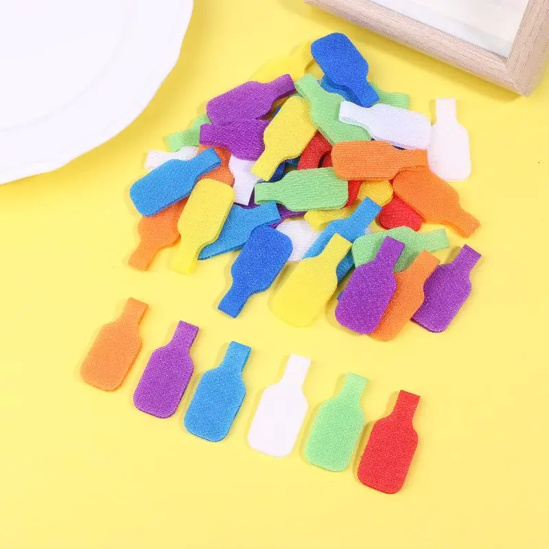 1Set Colored Cable Ties For Cable Marking, Organization, And Identification, Durable And Easy To Use, Capable Of Writing