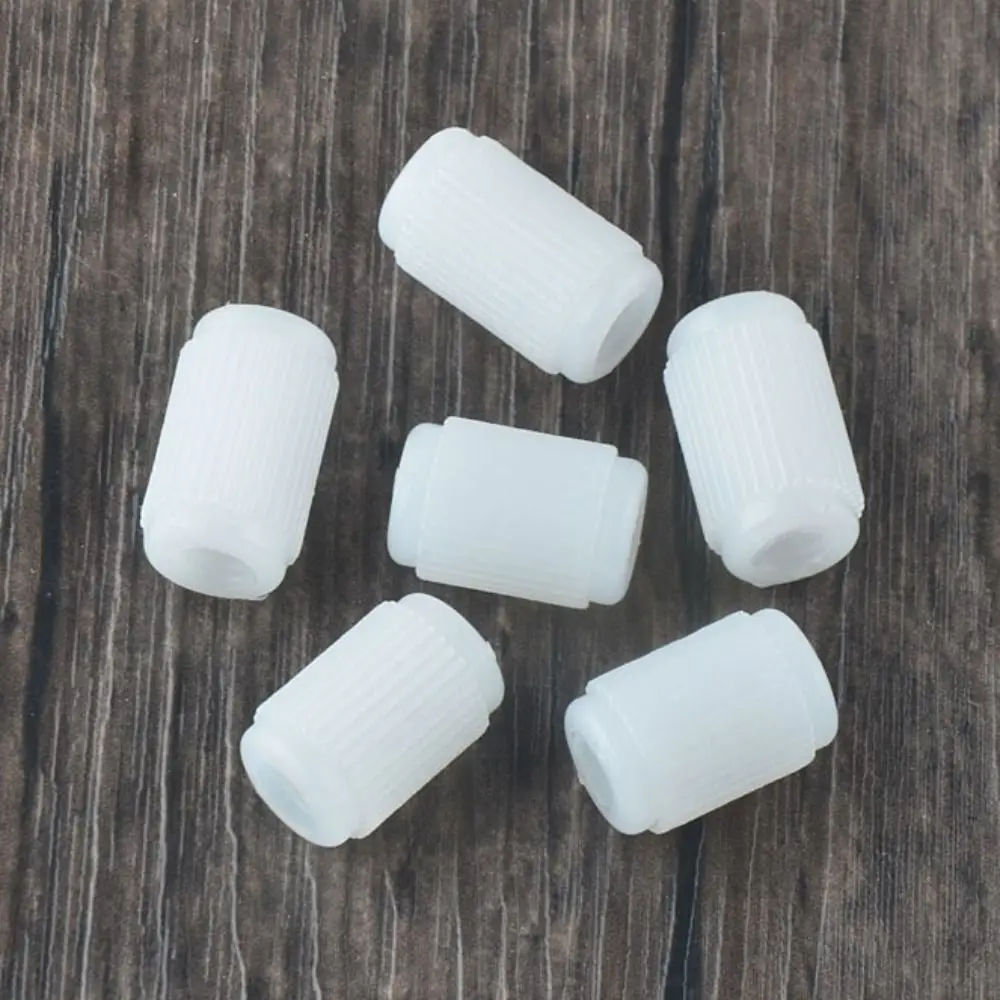 

500pcs Double Head Embedded Parts Plastic Connecting Nut White 16/18mm Pass-Through Fasteners Three in One Screw Bidirectional