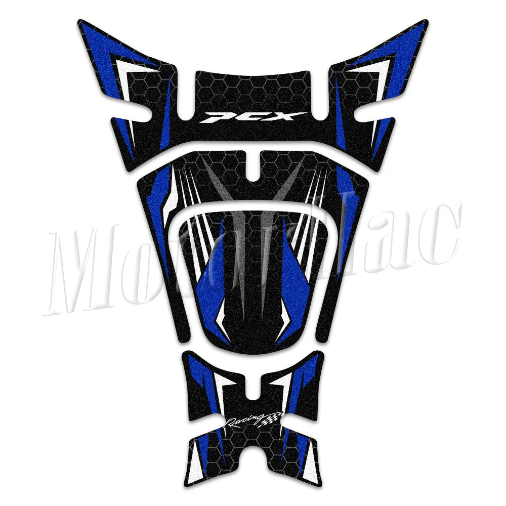 3M Motorrad Tankpad Aufkleber Roller Schutzfolie Zubehör Wasserdicht Für PCX 125 150 PCX150 2015-2019 – Detail 3