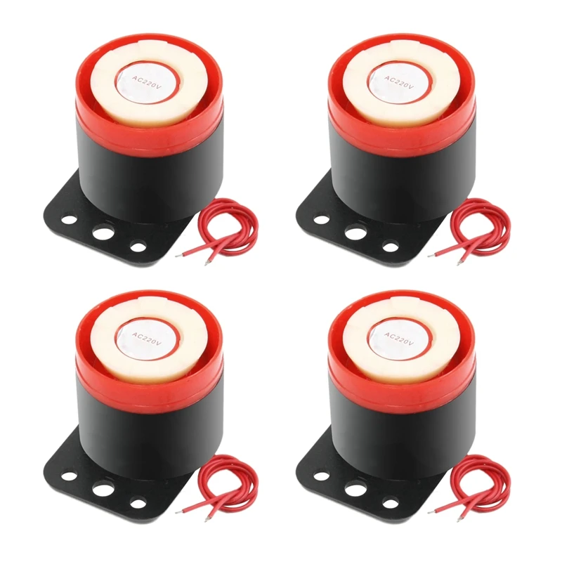 Daily 4X BJ-1 90 ديسيبل 220 VAC سيرين إنذار إلكتروني صوت اهتزاز الضوضاء