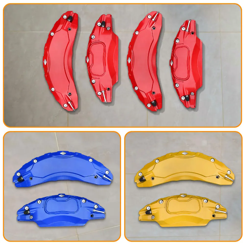 For Tesla Model 3 Highland 2024 2025 2026 Wheel Hub Brake 18 19in Caliper Covers 4pcs/set Wheel Hub With Sticker
