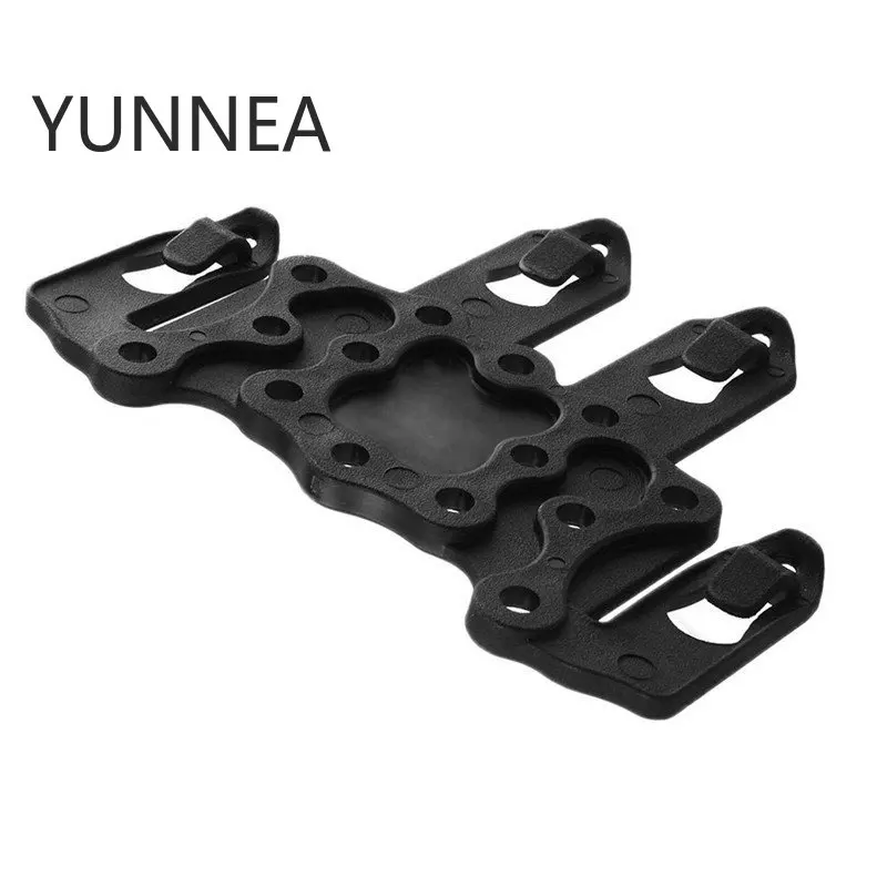 Plastic Steel MOLLEC Chest Hanging Bottom Plate QC Chest Hanging Piece Tactical Back Heart Hanging Chest Hanging Insert Plate