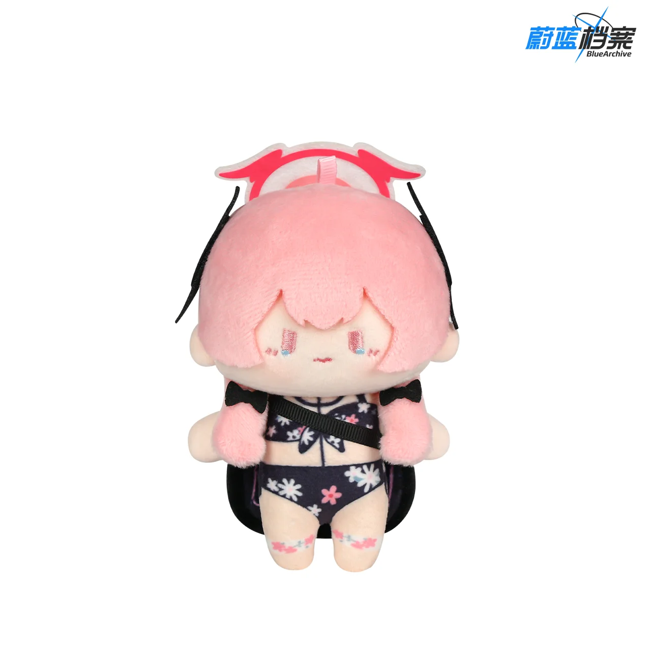 

New Genuine Blue Archive Plush Doll Cute Swimsuit Charms Patch Badges Plush Keychains Keyring Ornament Plush Pendant Kids Gift