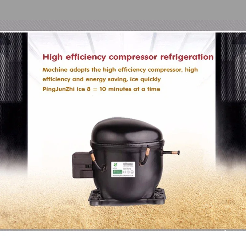 Fast Electric Bullet Shaped Ice Maker With Built-in Water Dispenser Household Ice Making Machine
