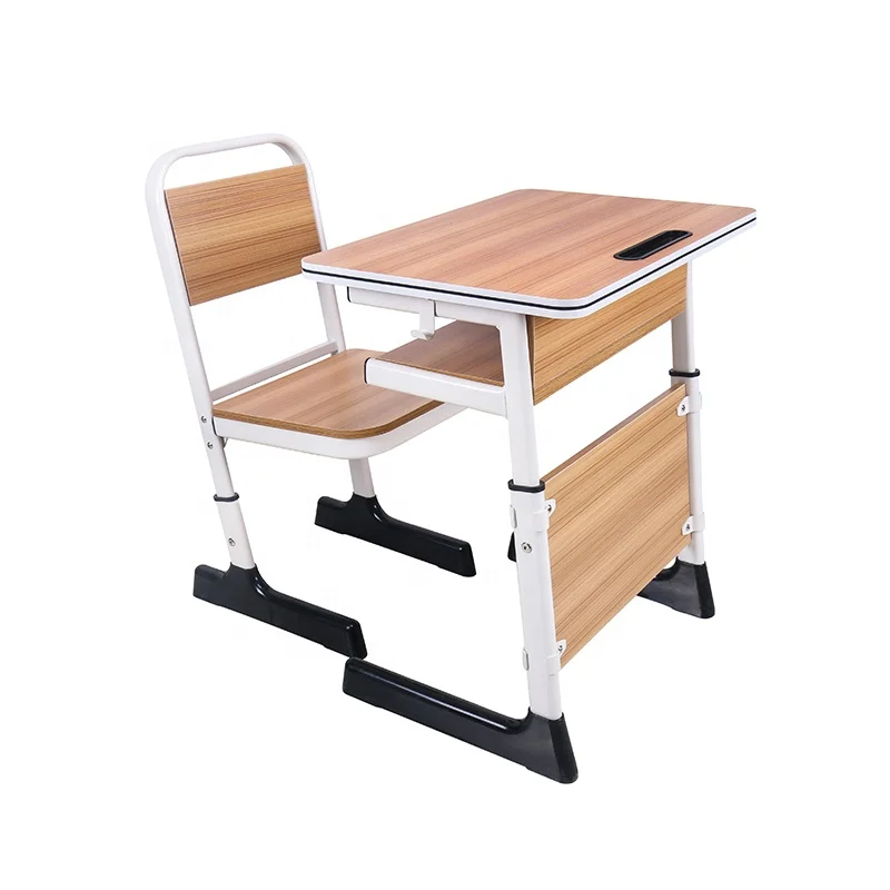 

Zitai wholesale student desk and chair University Classroom School Furniture Table With Chair