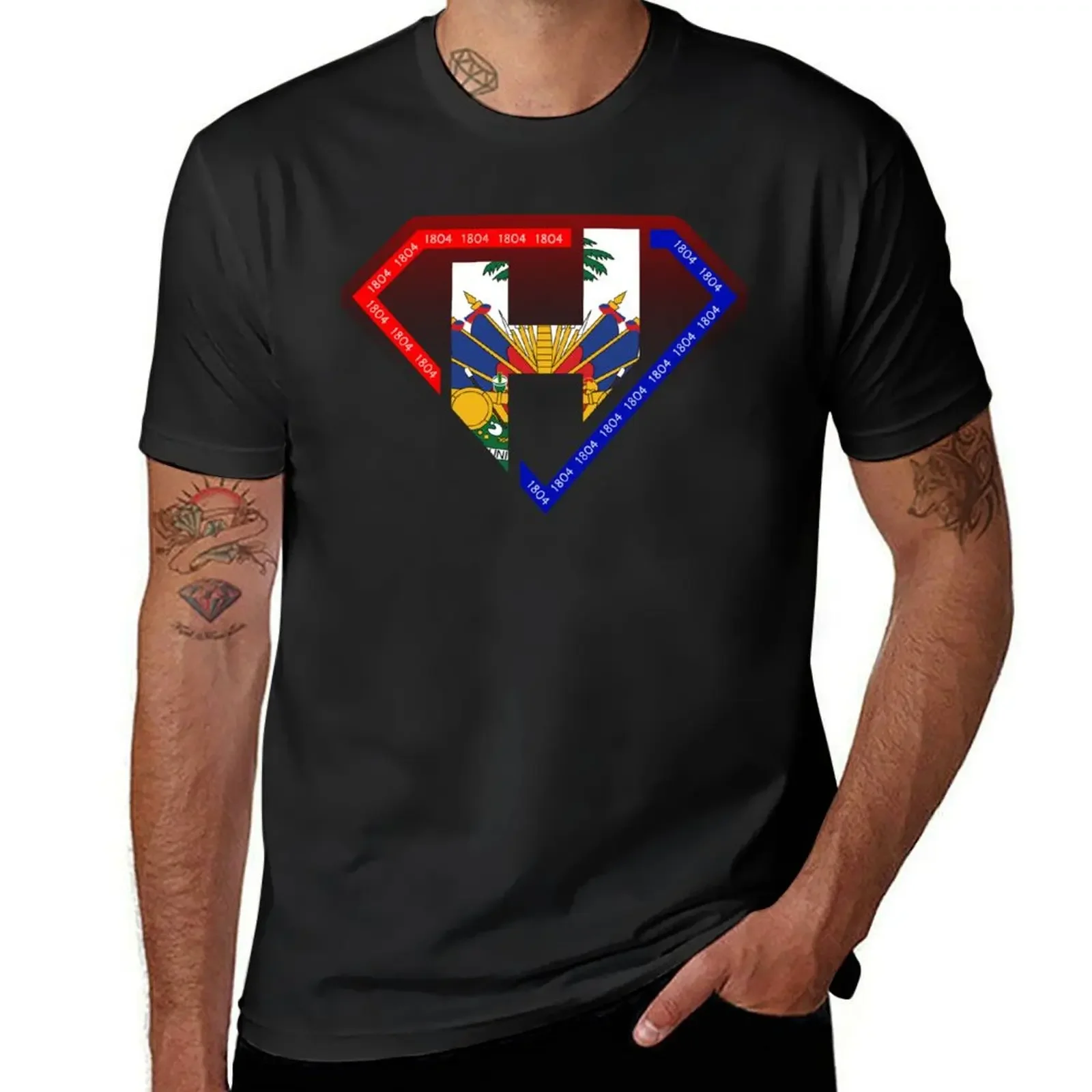 

Haitian Hero T-Shirt aesthetic clothes hippie clothes mens clothes