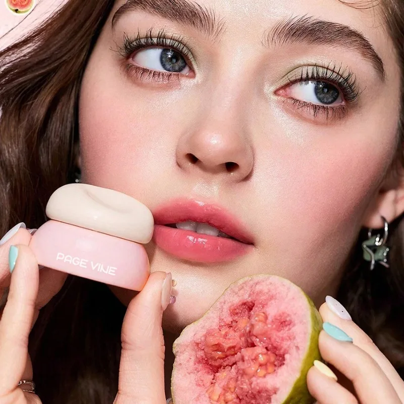 Brillo de labios con pincel, máscara hidratante resistente al agua para manchas de labios, fórmula no pegajosa, efecto de brillo de vidrio, uso durante todo el día, belleza