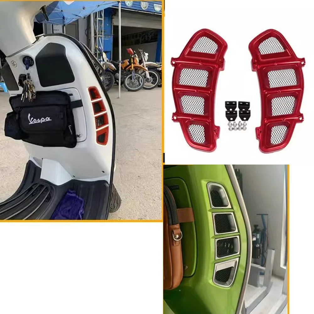 

Для Vespa 2013-2024 GTS 300/250 GTV 300/250 GT300 HPE крышка резервуара для воды модификация резервуара для воды сетка крышка сетки рассеивания тепла