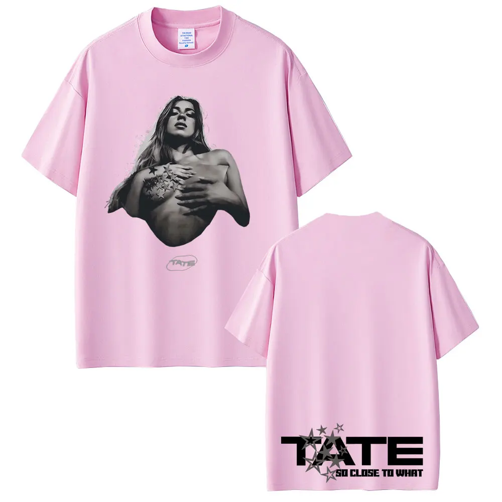 تيت ماكرا تي شيرت جرافيك ألبوم الموسيقى قريب جدا ما تفوت الممتلكة جولة حول العالم 2025 تي شيرت الرجال النساء موضة الاتجاه التي شيرت
