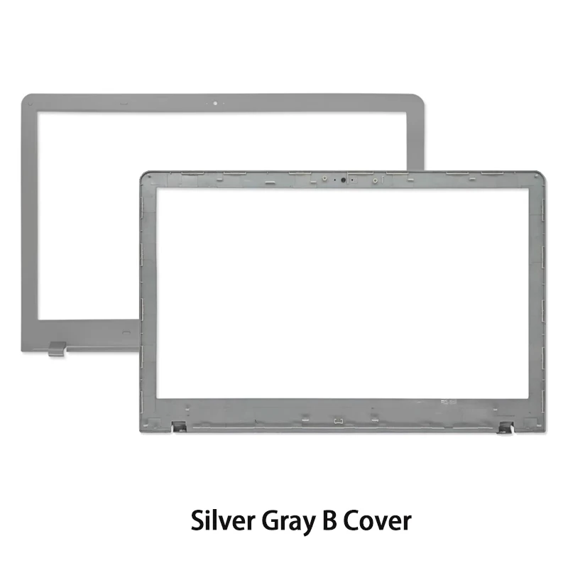 NEW Laptop LCD Back Cover Front Bezel Hinges For NP510R5E NP470R5E 510R5E 470R5E Top Back Case 15.6