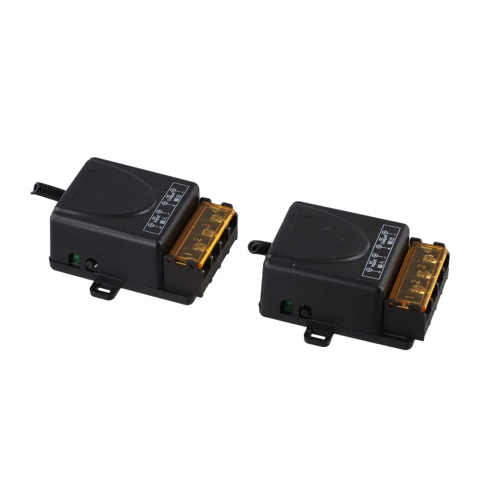 2Pcs Wireless Remote Switch DC12-72V 30A Long Range 12v Remote Control Switch Wireless Intelligent Remote Control Switch Control