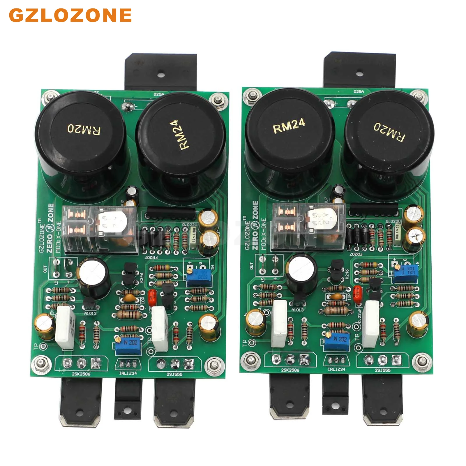 

2 Channel ZEROZONE X-ONE FET+BJT+MOS Class A Or AB Power Amplifier DIY Kit/Finished Board 5W Or 30W