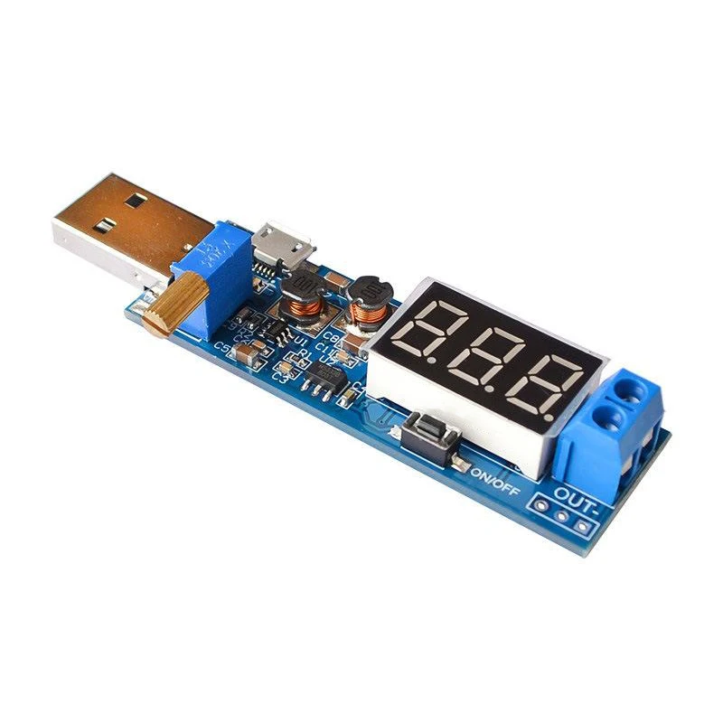Micro USB 5V zu 1,2V-24V Boost/Buck Converter Modul DC-DC Step Up/Down Einstellbare Netzteil Elektronik DIY Projekt Modul