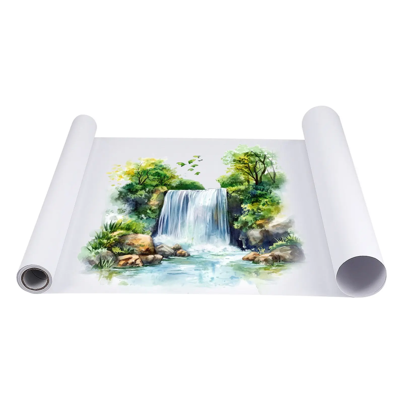 

1pcs Thick Drawing Paper Roll For Blank Watercolor Paper Compatible With Pencils Pens Charcoal Pastels Eco Friendly