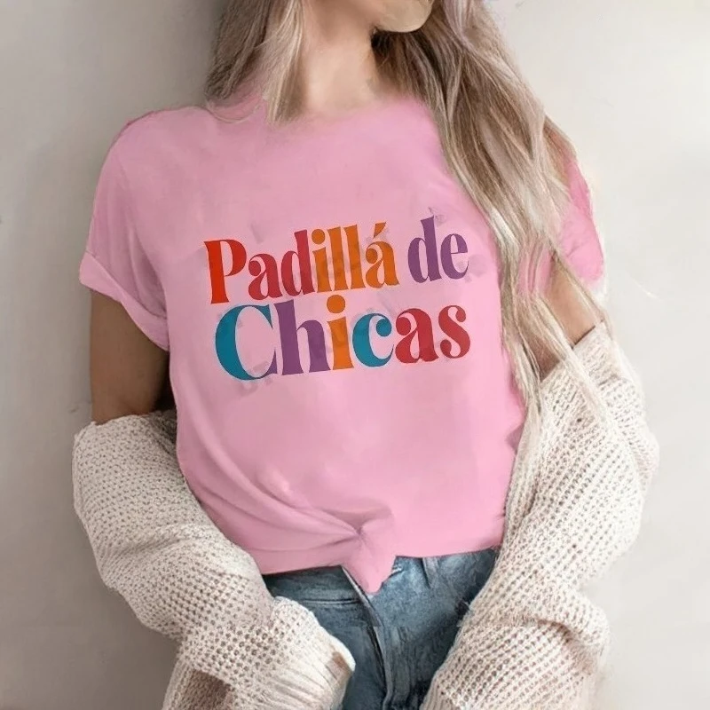 Spanish Girl Bachelorette Party Tees: Future Bride & Tribu De La Novia Printed Tops, Perfect for Single Farewell & Bridal Shower
