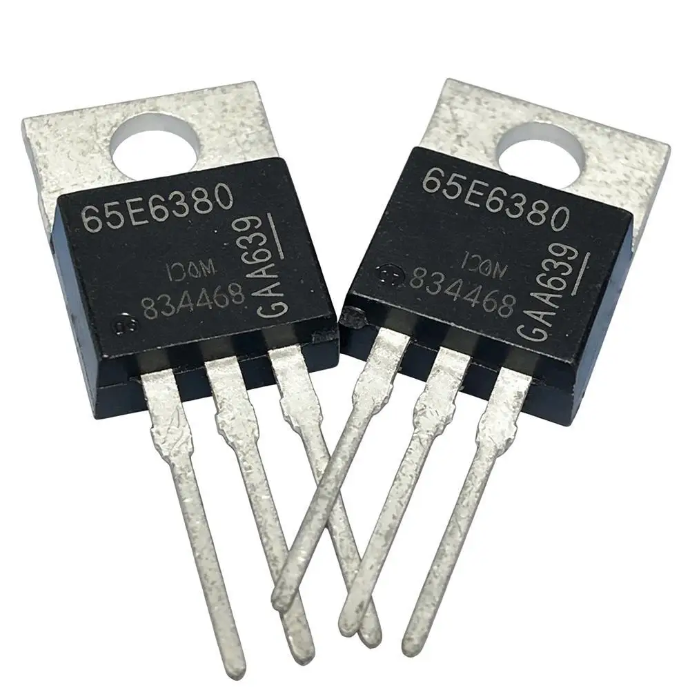5PCS 65E6380 IPP65R380E6 700V 29A IRFB7537 60V 173A FMG22R K4A60D TK4A60D 600V 4A 2SK845 K845 LM1117T-ADJ