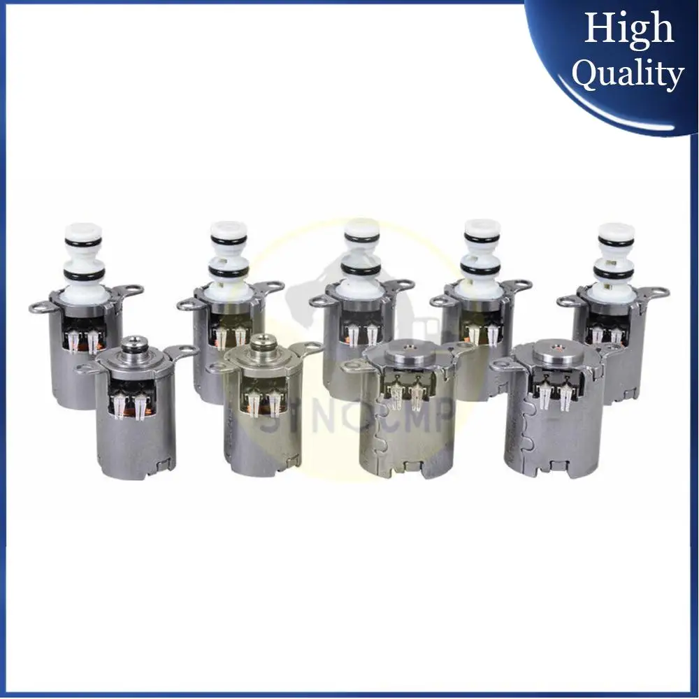 9pcs MPS6 6DCT450 Transmission Solenoid Kit For Volve C30 C70 Ford C-MAX Land Rover 6speed 6 Speed High Quality Accessories