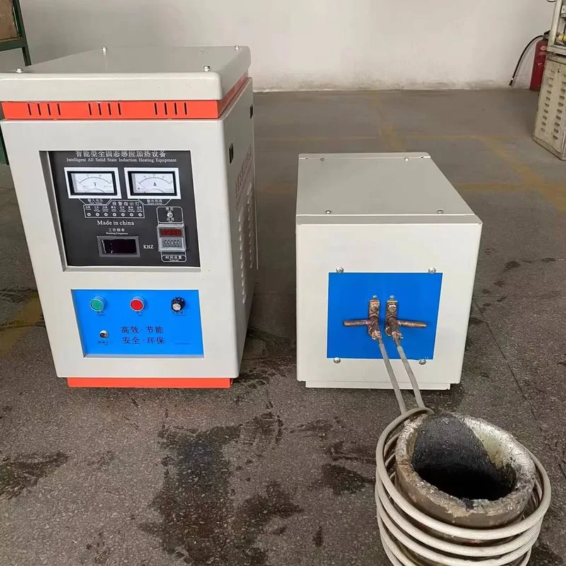 

High-frequency Induction Heating Small Metal Melting Furnace Medium Frequency Heat Treatment In Ultra-high Frequency