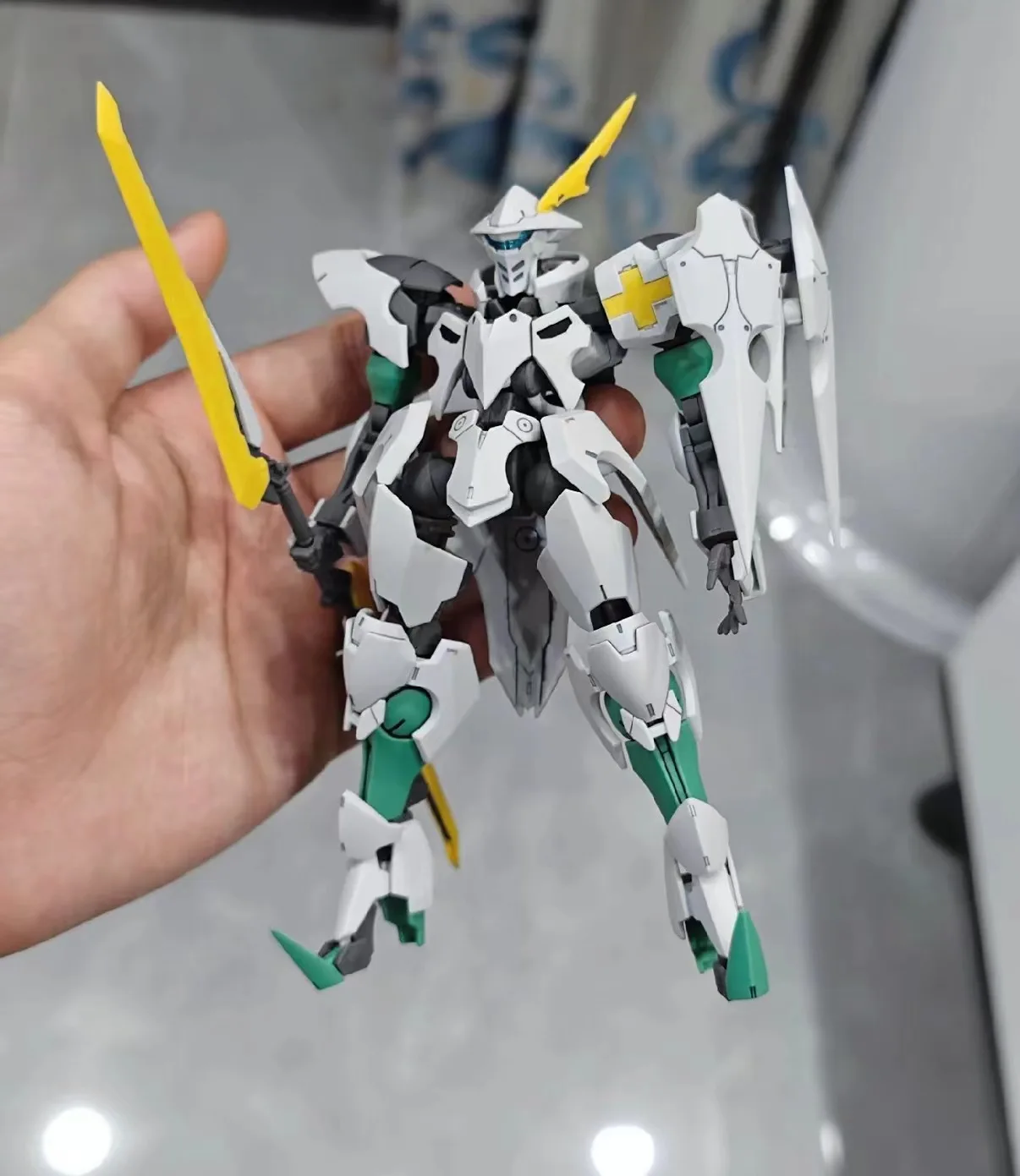 TX nouvelle usine Olfins à sang de fer Yuegang V03-0907 Oltlinde HG1/144 Kit d'assemblage modèle Mecha modèle assemblage jouets garçons cadeau