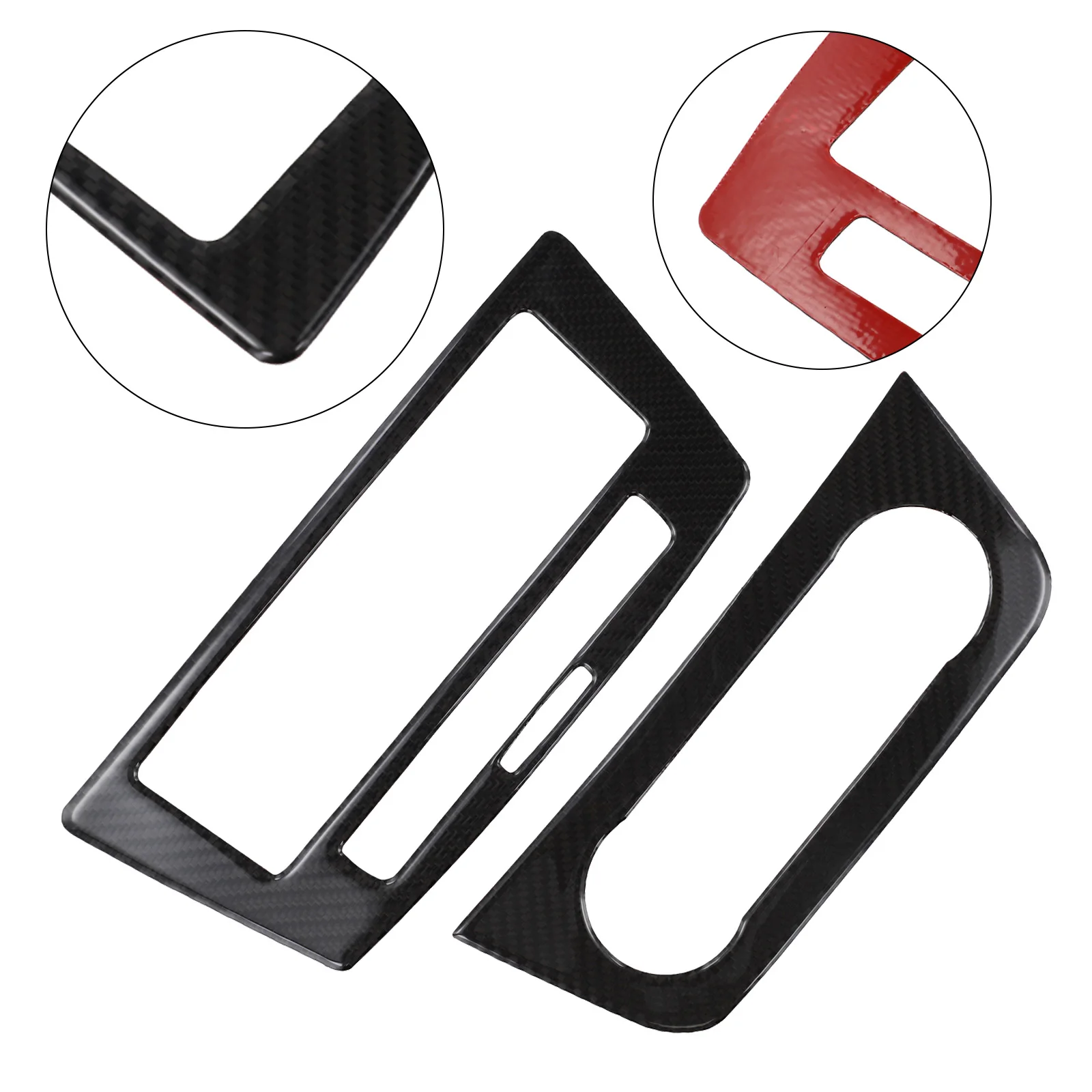 

2 шт./компл., накладка на панели компакт-дисков центральной консоли автомобиля, накладка для Mercedes Benz GLE W166 2015-2019, запасные части для интерьера