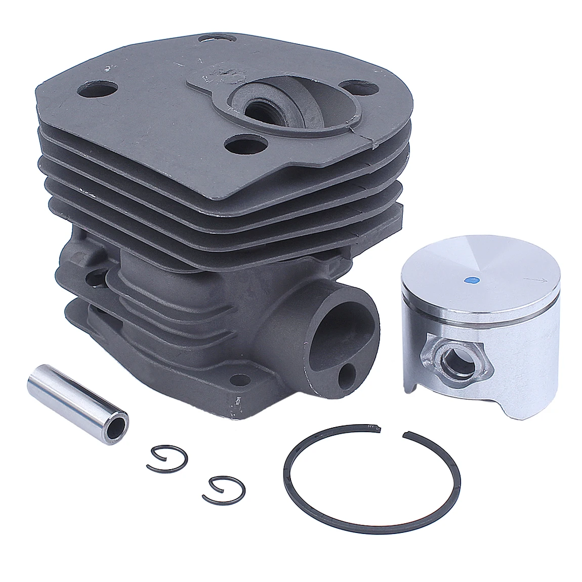 44MM Nikasil Cylinder Piston Gasket Kit For husqvarnas 350 351 353 346XP 157A Plated Chainsaw Replacement Parts