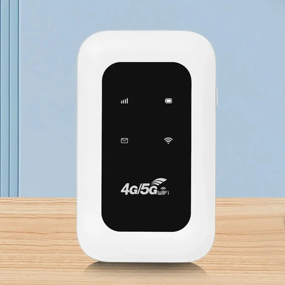 2100mAh 4G LTE 핫스팟 라우터 150Mbps SIM 카드 슬롯 포함 포켓 모바일 핫스팟 미니 포켓 와이파이 가정 사무실 RV 여행 온라인용