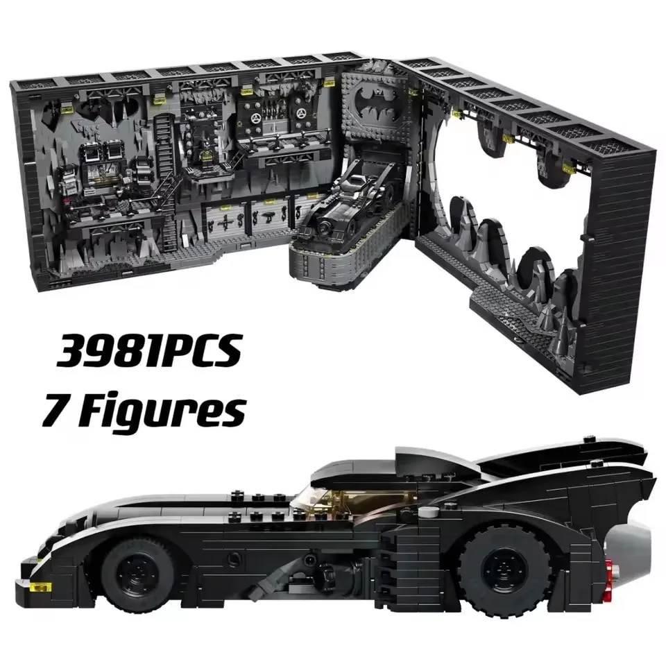 

2025 NEW 76252 Batcave Shadow Box Classic 1989 Model Building Blocks Bricks Toys For Kids Boys Adult Christmas Birthday Gifts