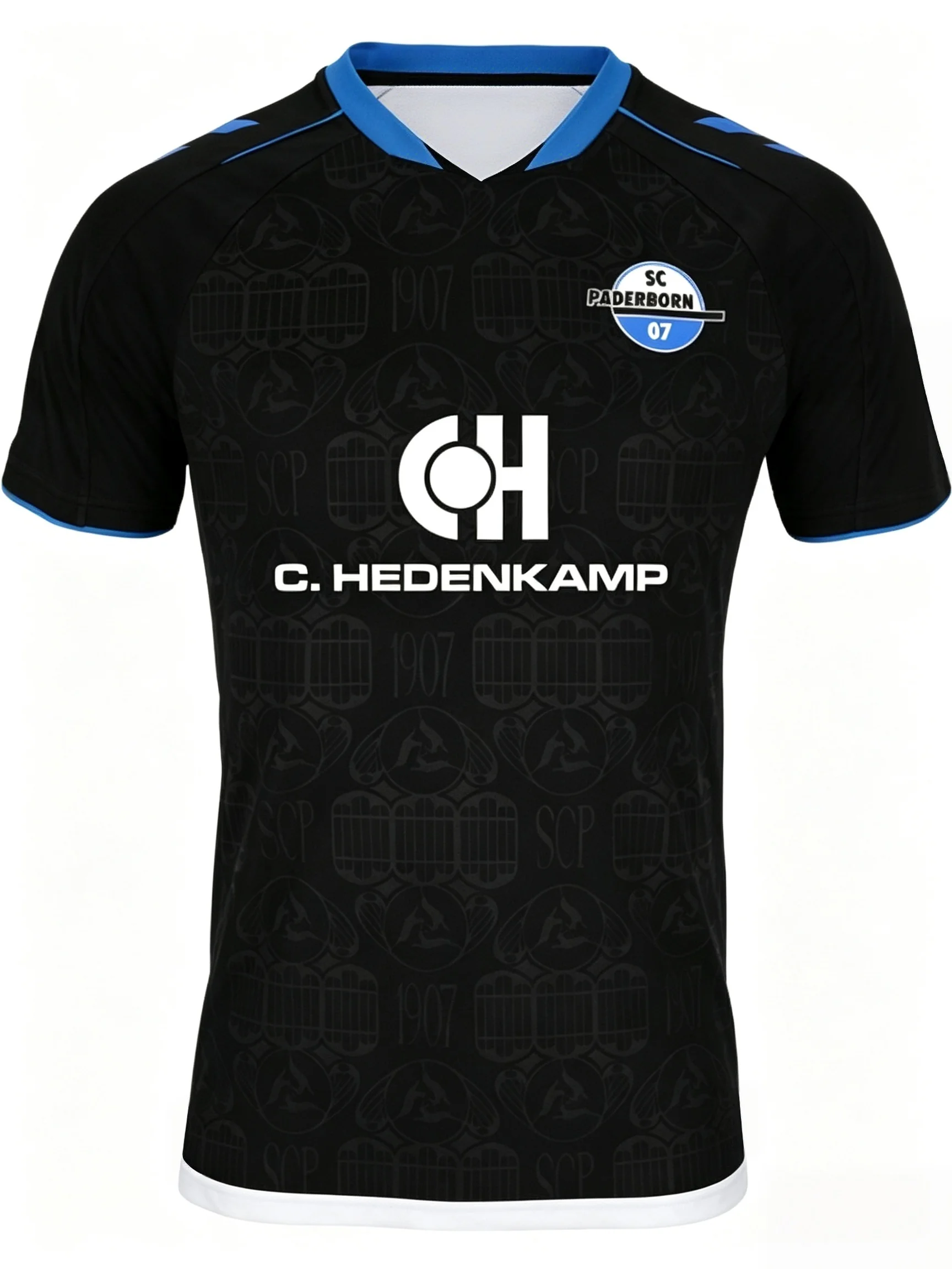 New 26-27 Paderborn Football Shirt 3D Printed Quick Drying Men's Sports Competition Training Casual T-shirt