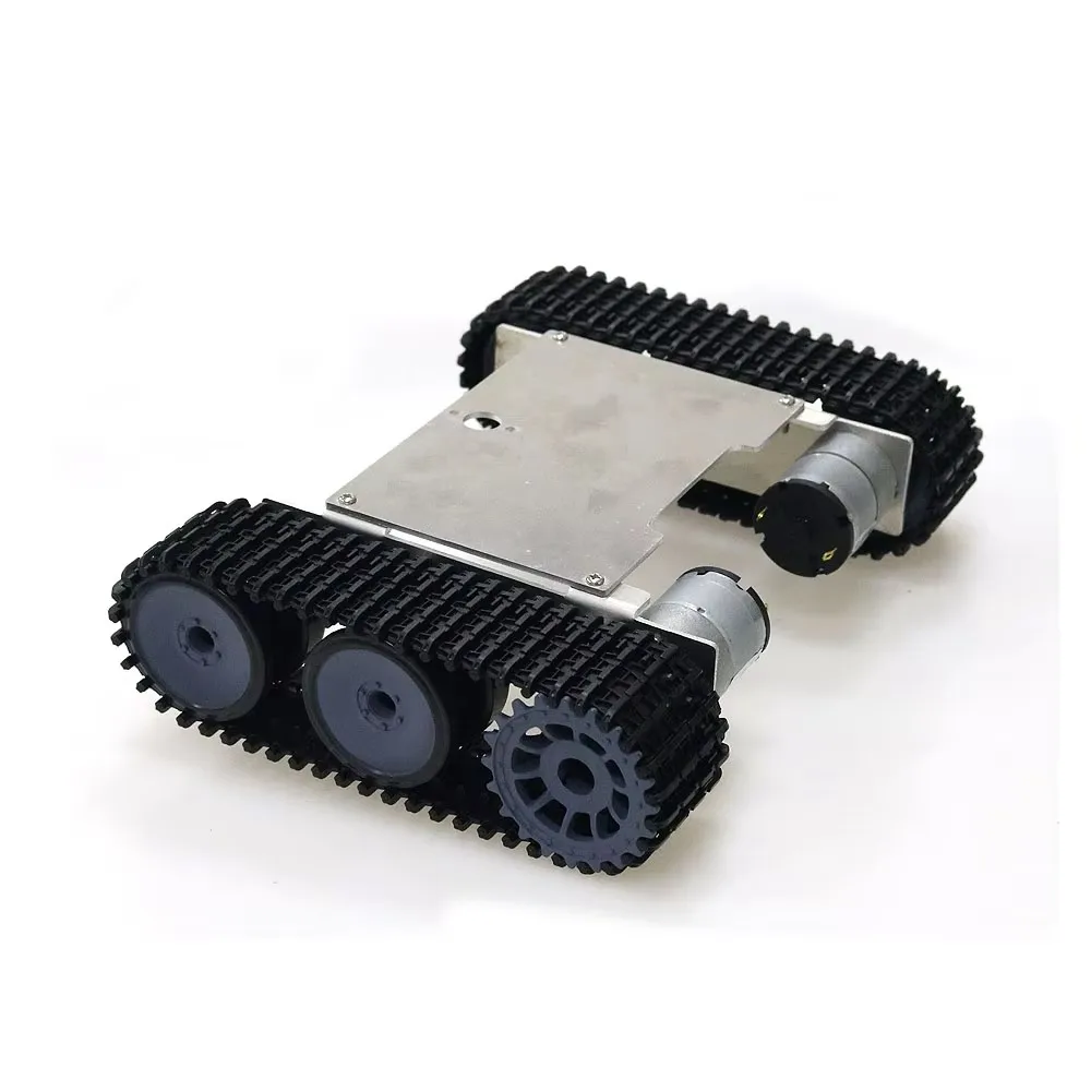 탱크 섀시/추적 자동차/로봇 부품 DIY용 탱크 자동차 섀시