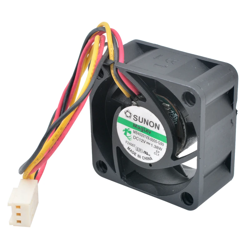 MB40201VX-0000-G99 4cm 40mm fan 40x40x20mm DC12V 1.38W 3pin Cooling fan for 1U power supply