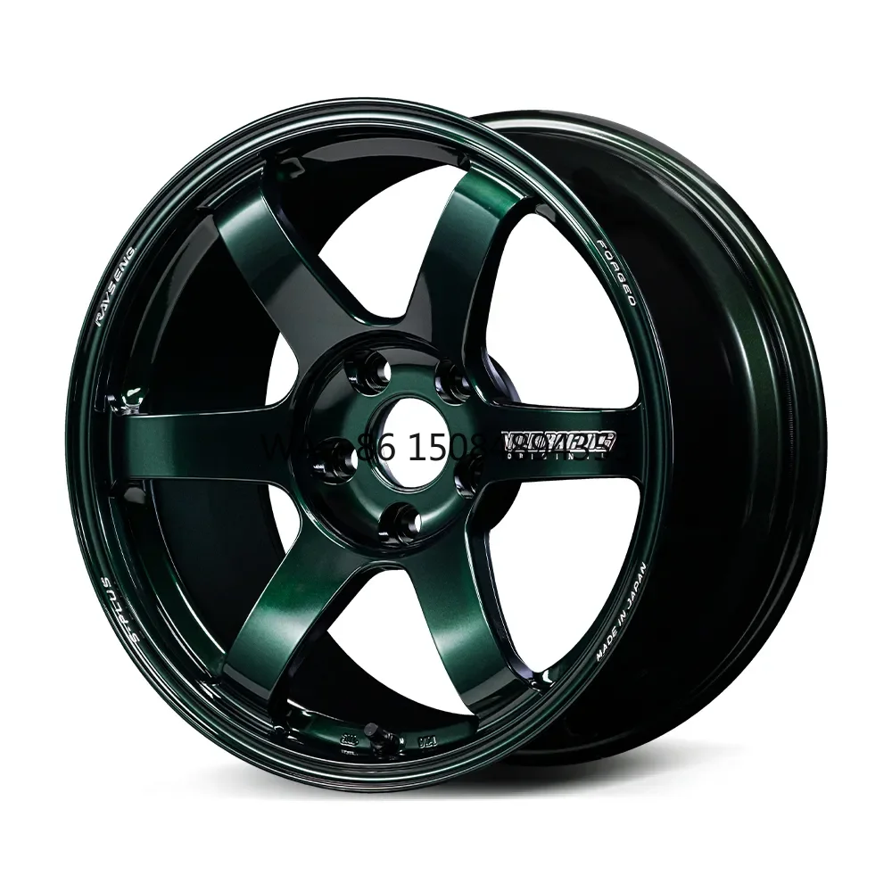 

5x114.3 5x120 5x100 Forged Wheels Racing Green 17 18 19 20 21 Inch JDM Sport Rims For Performance Vehicles