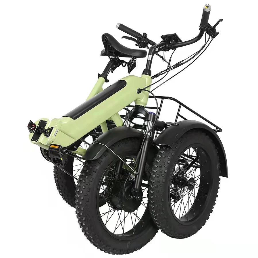 Electric Three Wheels Adult Fat Tire 3 Wheel Electric Tricycle