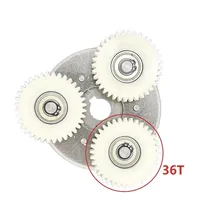 High Quality New Gear ​for Bafang E-bike Electric Bike Motor Motor Gear Nylon Parts Replacement Steel 1Pc White