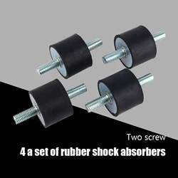 Air Compressor Pump Anti Vibration Rubber Mount Shock Damper M10 40*30 Rubber Mount Damper Threaded Damper Shocks Struts Damper
