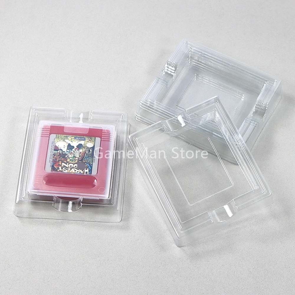 1 шт. для GB GBC пластиковый картридж для игровых карт, прозрачные чехлы, коробки, вставка, внутренний лоток, инкрустация для Gameboy Color GBC PAL, версия США JP