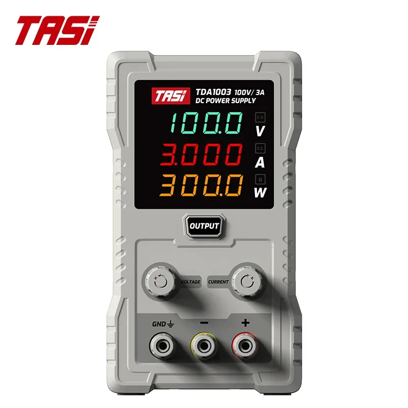 

For Sea Shipping, CustomizedTASI TDA1003 100V 3A Bench Laboratory Regulator Switching DC Power Supply for Industrial Use Input V