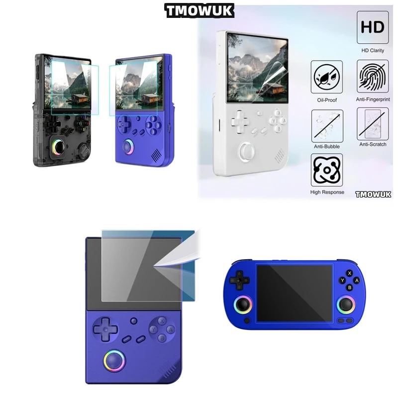 

​​For ANBERNIC RG40 XXV RG40 XXH RG406V Protective Tempered Glass Screen Cover, 9H Anti-Fingerprint​​