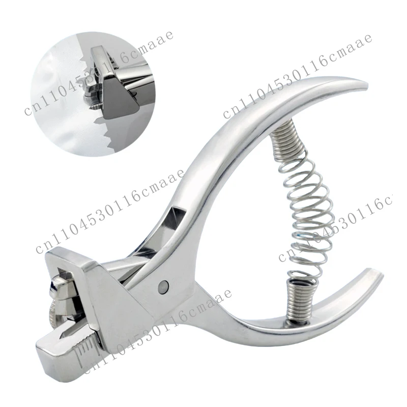 V-shaped 2mm clearance machine and packaging bag punching machine 2mm cutting clamp holes