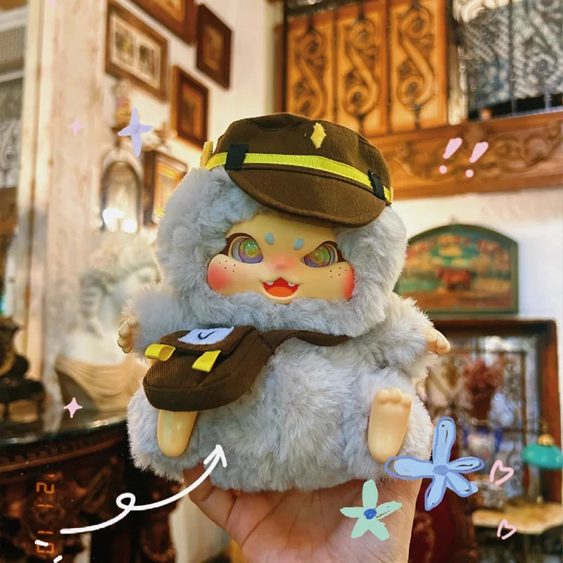 

Baby Three Baby Blind Box Three-Year-Old Rhapsody Street Series Plush Blind Box Trendy Pendant In Stock